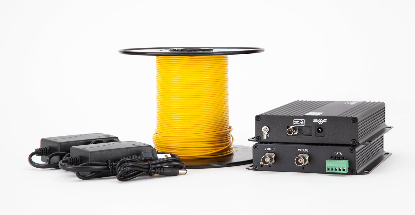 2-Channel HDTVI Video Installation Kit | Data, ST, SM