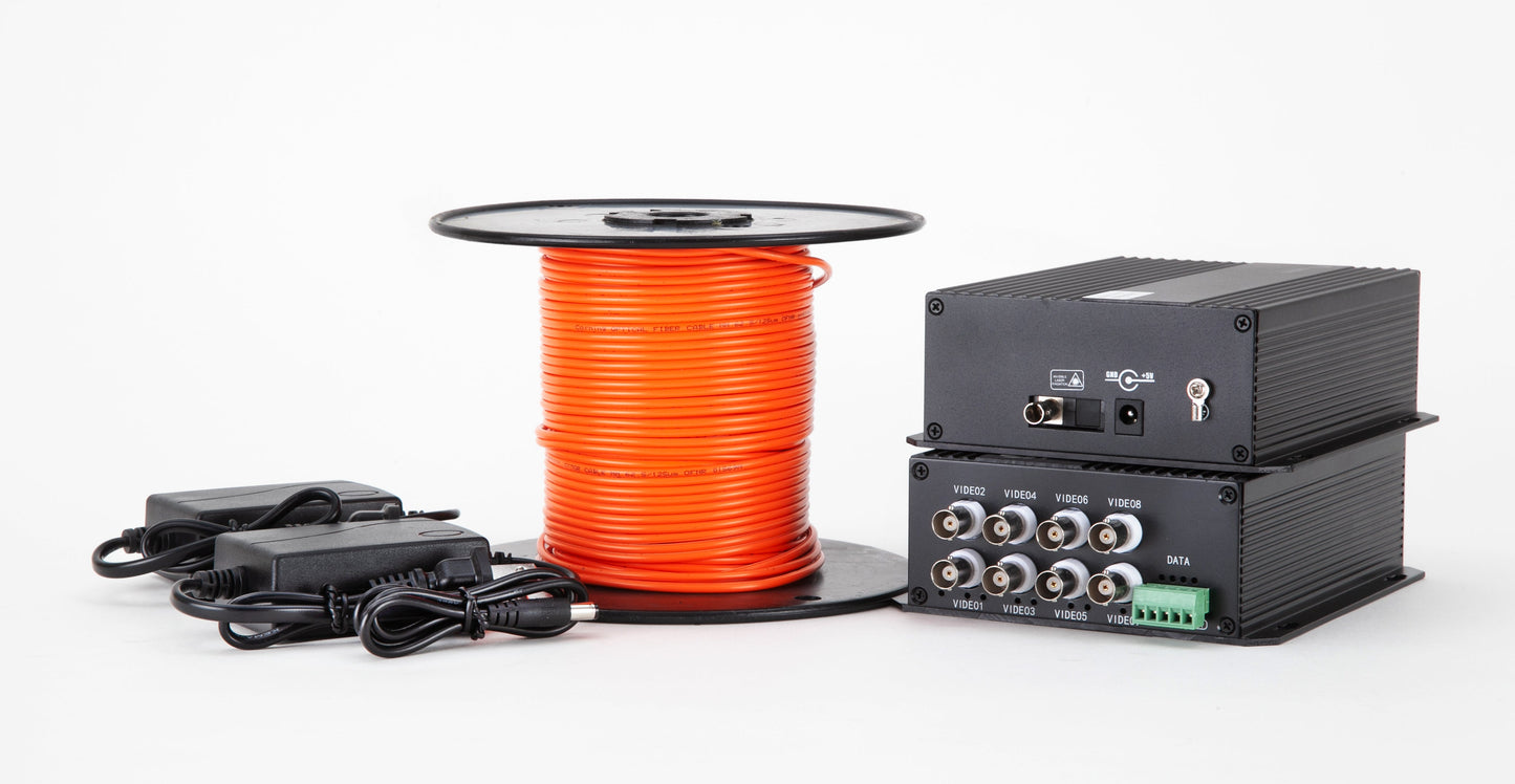 8-Channel AHD Video Installation Kit | Data, ST, MM