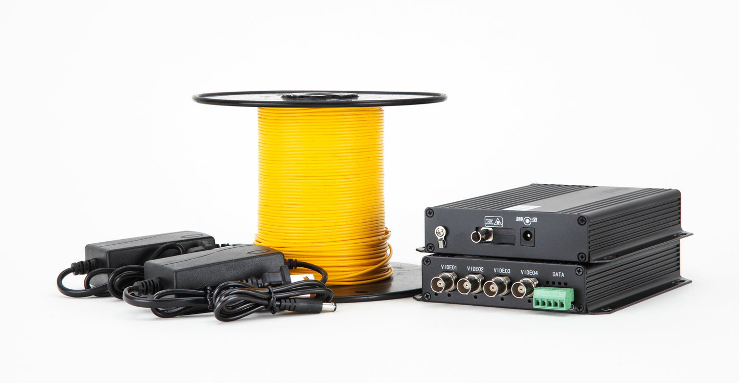4-Channel HDTVI Video Installation Kit | Data, ST, SM