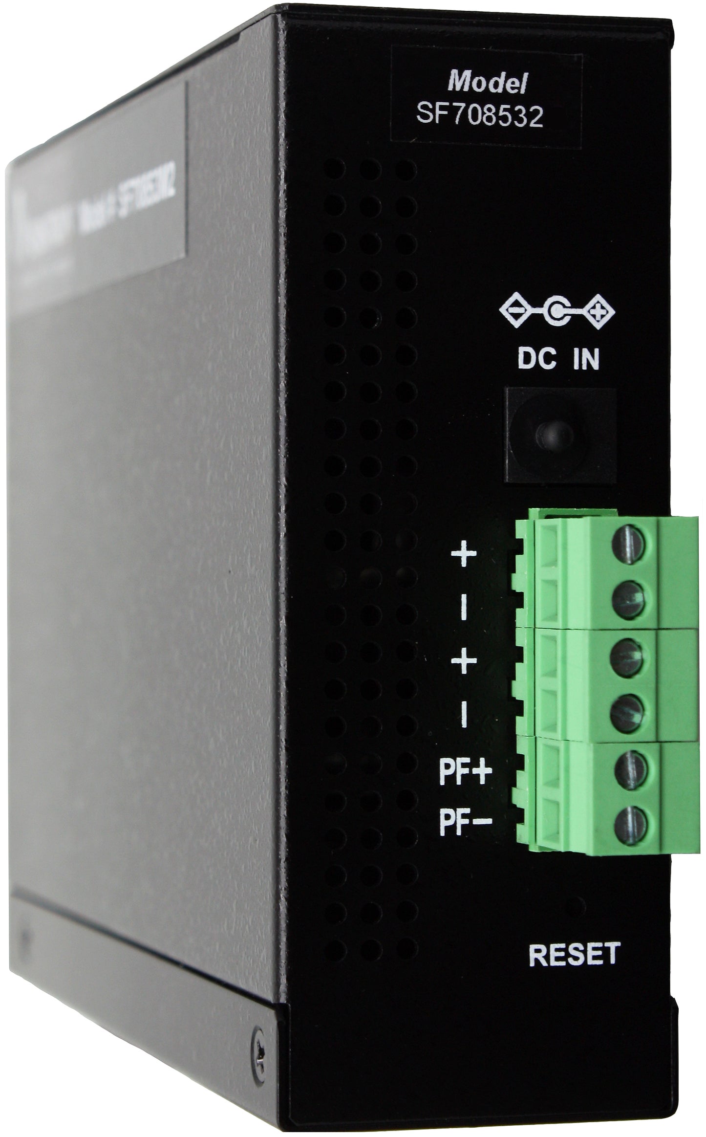 10-Port Unmanaged Industrial Switch | 8-10/100 Ethernet, 2-100FX MM ST