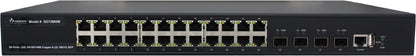 28-Port Managed Switch | 24-RJ45 Ethernet Ports, 4-SFP Ports