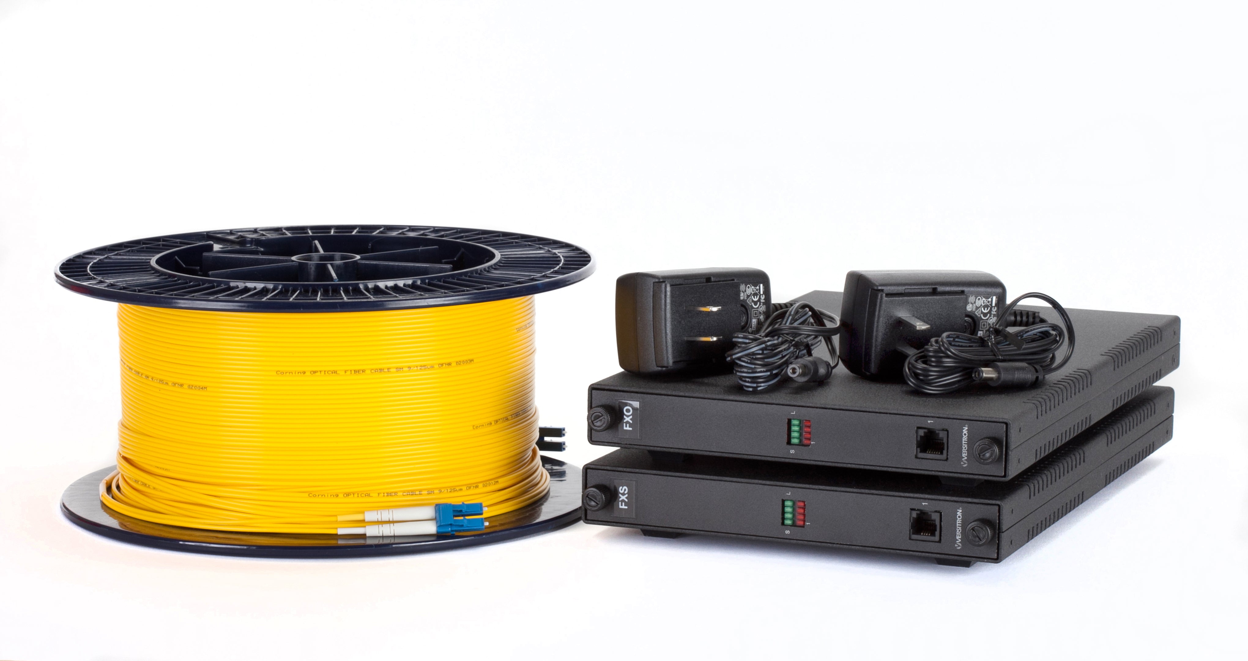 1 Channel POTS 2 Wire FXO/FXS to Fiber Converter Installation Kit ...