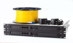 4-Channel POTS to Fiber Rackmount Installation Kit | Data, ST, SM