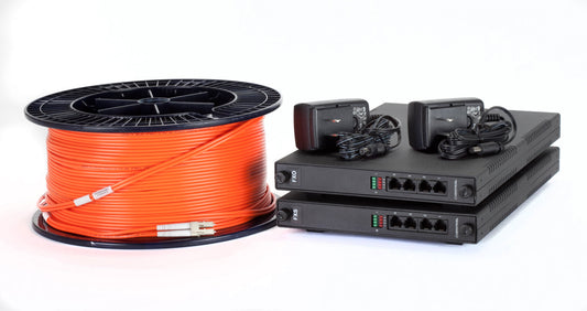 4-Channel POTS to Fiber Installation Kit | ST, MM