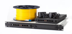8-Channel POTS to Fiber Rackmount Installation Kit | ST, SM
